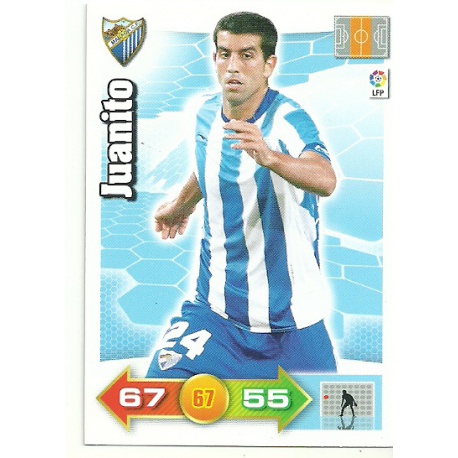 Juanito Málaga 189 Adrenalyn XL La Liga 2010-11