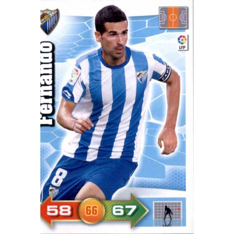 Fernando Málaga 192 Adrenalyn XL La Liga 2010-11