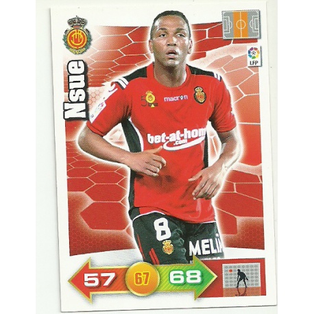 Nsue Mallorca 210 Adrenalyn XL La Liga 2010-11