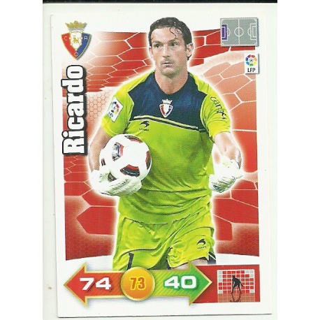 Ricardo Osasuna 217 Adrenalyn XL La Liga 2010-11