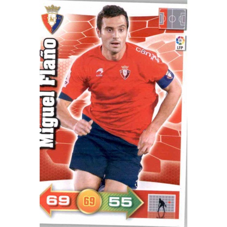 Miguel Flaño Osasuna 220 Adrenalyn XL La Liga 2010-11