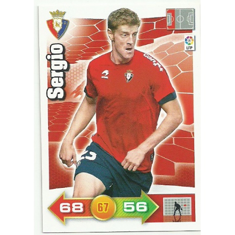 Sergio Osasuna 222 Adrenalyn XL La Liga 2010-11