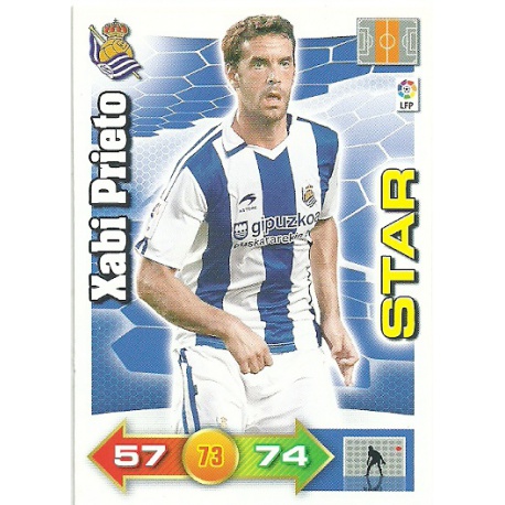 Xabi Prieto Real Sociedad 263 Adrenalyn XL La Liga 2010-11