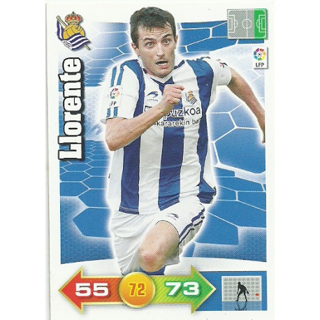 Llorente Real Sociedad 269 Adrenalyn XL La Liga 2010-11