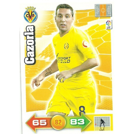 Cazorla Villareal 335 Adrenalyn XL La Liga 2010-11