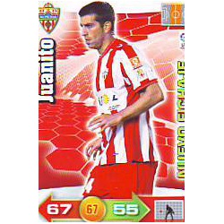 Juanito Nuevo Fichaje 444 Adrenalyn XL La Liga 2010-11