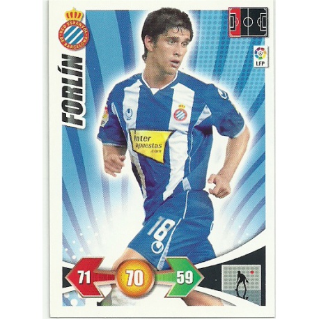 Forlín Espanyol 96 Adrenalyn XL La Liga 2009-10