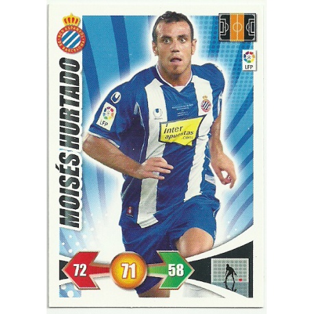 Moises Hurtado Espanyol 98 Adrenalyn XL La Liga 2009-10