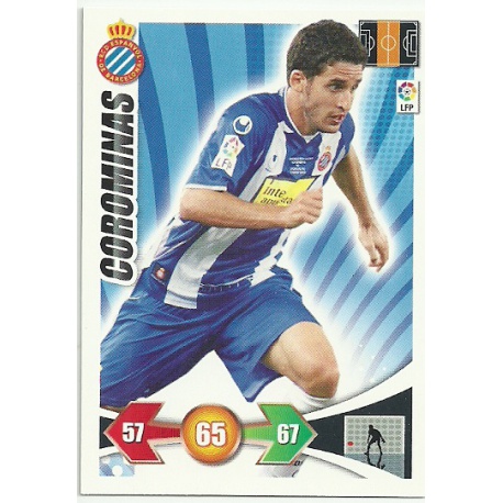 Corominas Espanyol 101 Adrenalyn XL La Liga 2009-10