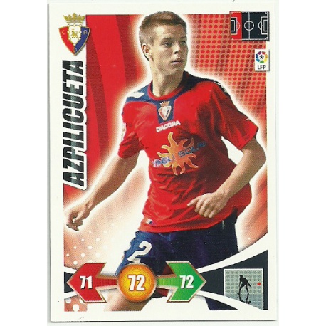 Azpilicueta Osasuna 182 Adrenalyn XL La Liga 2009-10