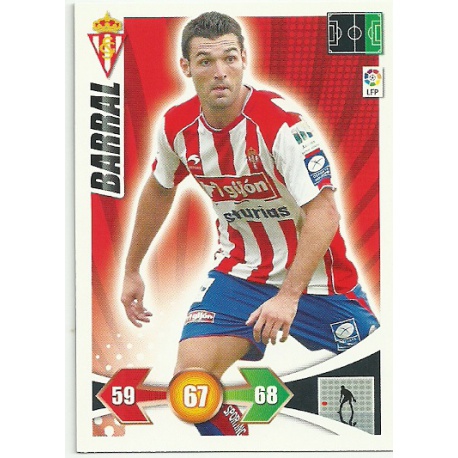 Barral Sporting 251 Adrenalyn XL La Liga 2009-10