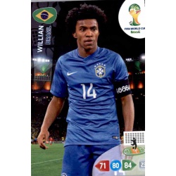 Willian Brasil u16 Adrenalyn XL Brasil 2014 Update Edition