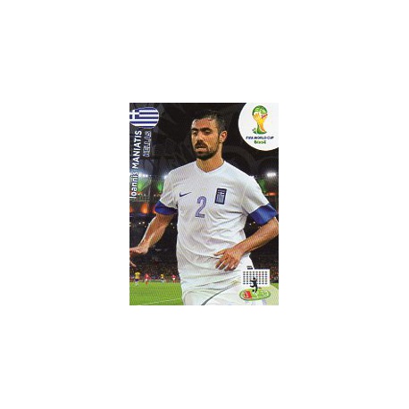 Ioannis Maniatis Hellas u48 Adrenalyn XL Brasil 2014 Update Edition