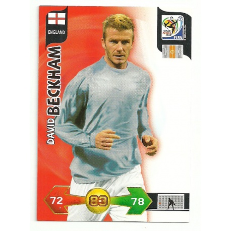 David Beckham England 113 Adrenalyn XL South Africa 2010