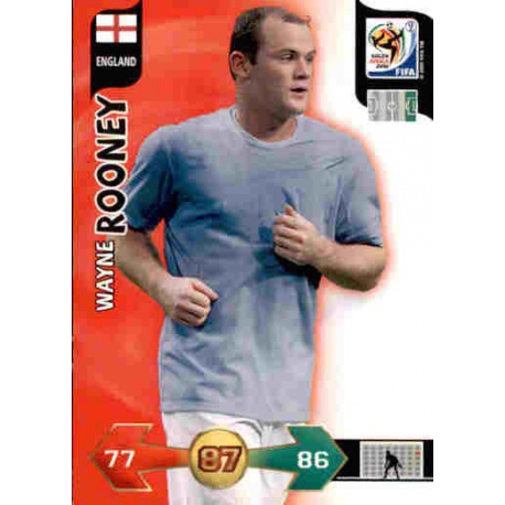 Wayne Rooney England 117 Adrenalyn XL South Africa 2010