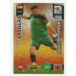 Iker Casillas Goal Stopper Espana 142 Adrenalyn XL South Africa 2010