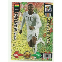 Sulley Muntari Star Player Ghana 171 Adrenalyn XL South Africa 2010