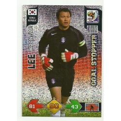 Lee Woon-Jae Goal Stopper Korea 240 Adrenalyn XL South Africa 2010