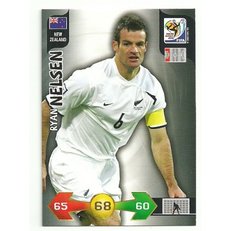 Ryan Nelsen New Zealand 259 Adrenalyn XL South Africa 2010