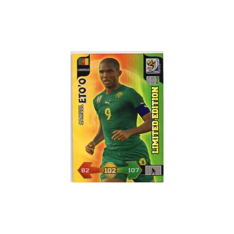 Eto'o Limited Edition Cameroun Adrenalyn XL South Africa 2010