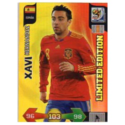 Xavi Limited Edition Spain Adrenalyn XL South Africa 2010