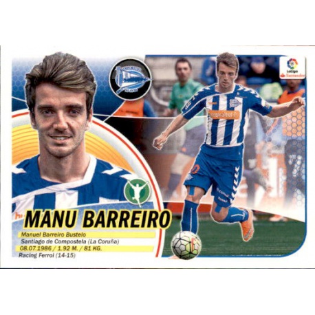 Manu Barreiro Alavés 14A Ediciones Este 2016-17