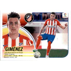 Giménez Atlético Madrid 5 Ediciones Este 2016-17