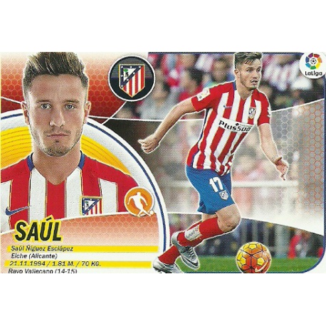 Saúl Logo Liga Atlético Madrid 11 Ediciones Este 2016-17