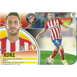 Koke Logo Liga Atlético Madrid 12 Ediciones Este 2016-17