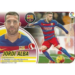 Jordi Alba Logo Liga Barcelona 7 Ediciones Este 2016-17