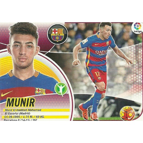 Munir Logo Liga Barcelona 13B Ediciones Este 2016-17