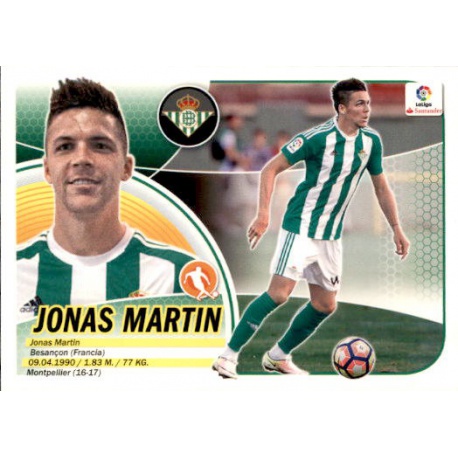 Jonás Martin Betis 8 Ediciones Este 2016-17