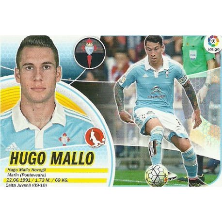 Hugo Mallo Logo Liga Celta 3 Ediciones Este 2016-17