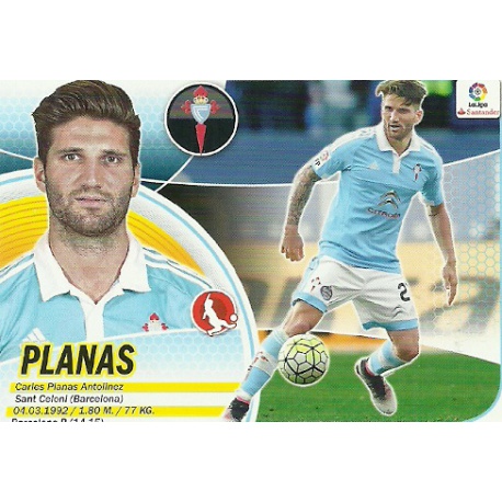 Planas Celta 6B Ediciones Este 2016-17