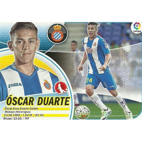 Óscar Duarte Logo Liga Espanyol 5 Ediciones Este 2016-17