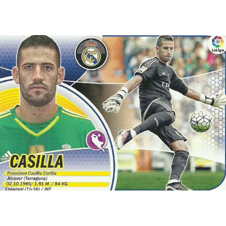 Casilla Logo Liga Real Madrid 2 Ediciones Este 2016-17