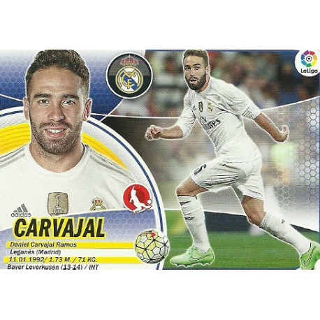 Carvajal Logo Liga Real Madrid 3A Ediciones Este 2016-17