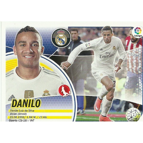 Danilo Logo Liga Real Madrid 3B Ediciones Este 2016-17