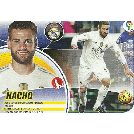 Nacho Logo Liga Real Madrid 6B Ediciones Este 2016-17