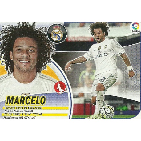 Marcelo Logo Liga Real Madrid 7 Ediciones Este 2016-17