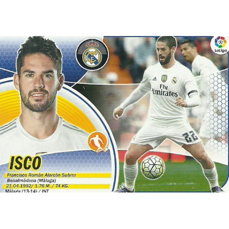 Isco Logo Liga Real Madrid 11A Ediciones Este 2016-17