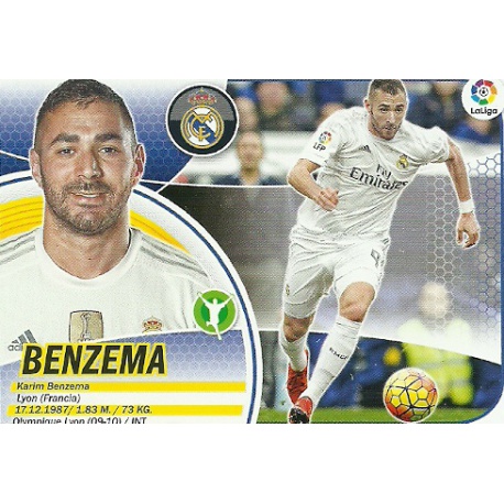 Benzema Logo Liga Real Madrid 16 Ediciones Este 2016-17