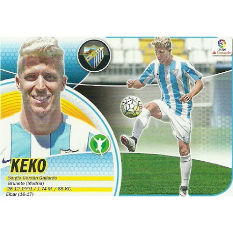 Keko Málaga 13 Ediciones Este 2016-17