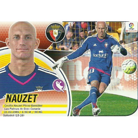 Nauzet Osasuna 1 Ediciones Este 2016-17