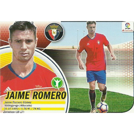 Jaime Romero Osasuna 14 Ediciones Este 2016-17