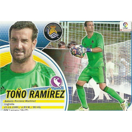 Toño Ramírez Real Sociedad 2 Ediciones Este 2016-17