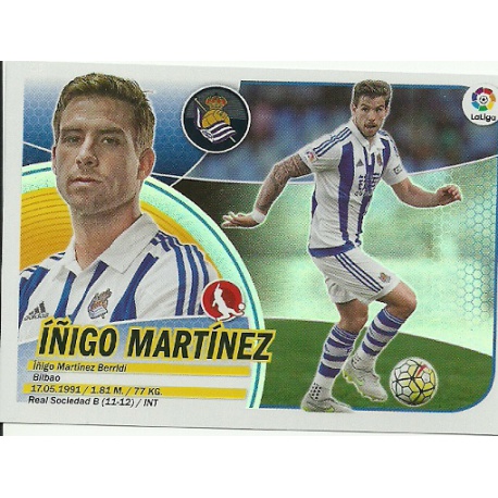 Íñigo Martínez Logo Liga Real Sociedad 5 Ediciones Este 2016-17