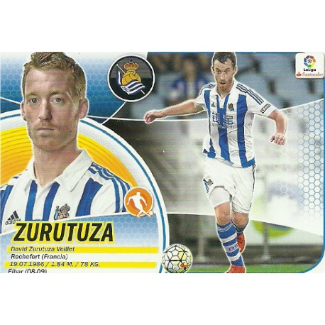 Zurutuza Real Sociedad 11A Ediciones Este 2016-17