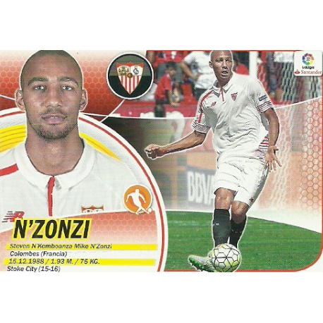 N'Zonzi Sevilla 9 Ediciones Este 2016-17