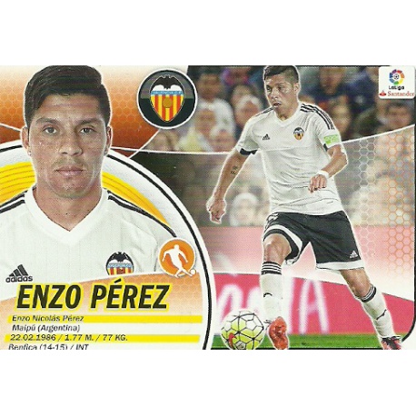 Enzo Pérez Valencia 9A Ediciones Este 2016-17